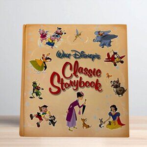 Walt Disneys Classic Storybook 2001 First Edition Hardcover Illustrated Kids